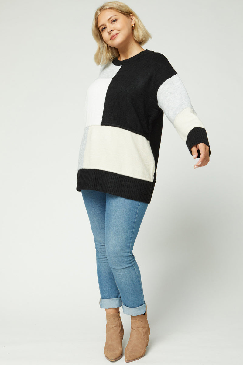 Kate Colorblock Sweater
