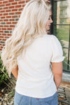 Cessa Chain Top - White