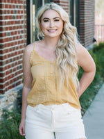 Charleston Cami - Yellow