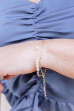 Chain & Beaded Bracelet