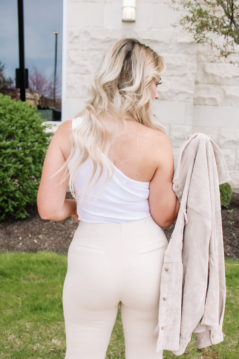 Hadleigh Bodysuit - White
